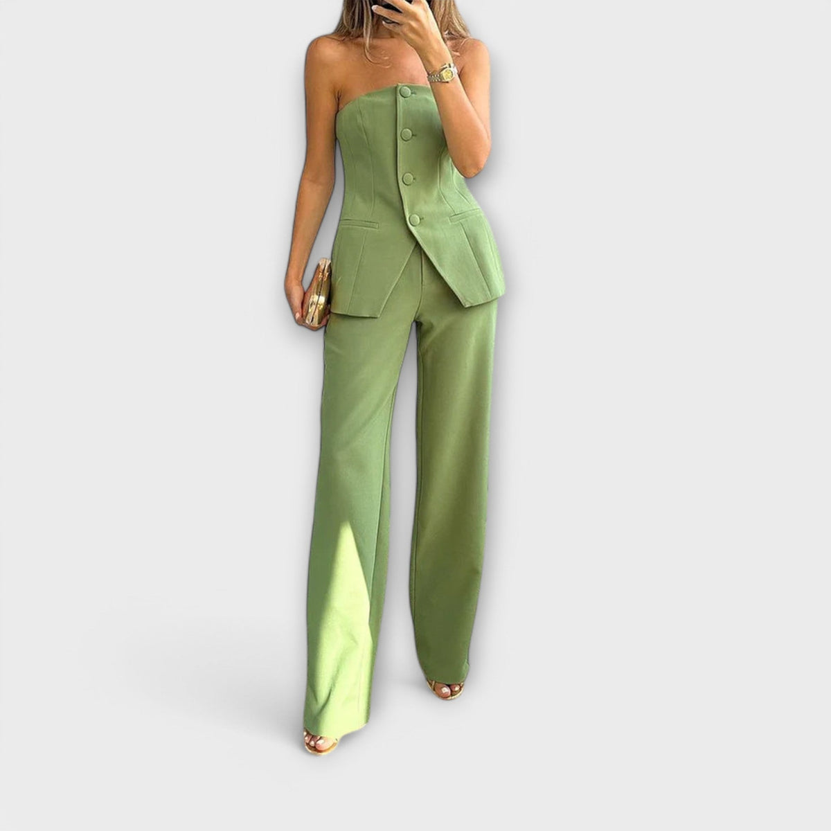 Jean | Elegante Conjunto De Traje De Dos Piezas