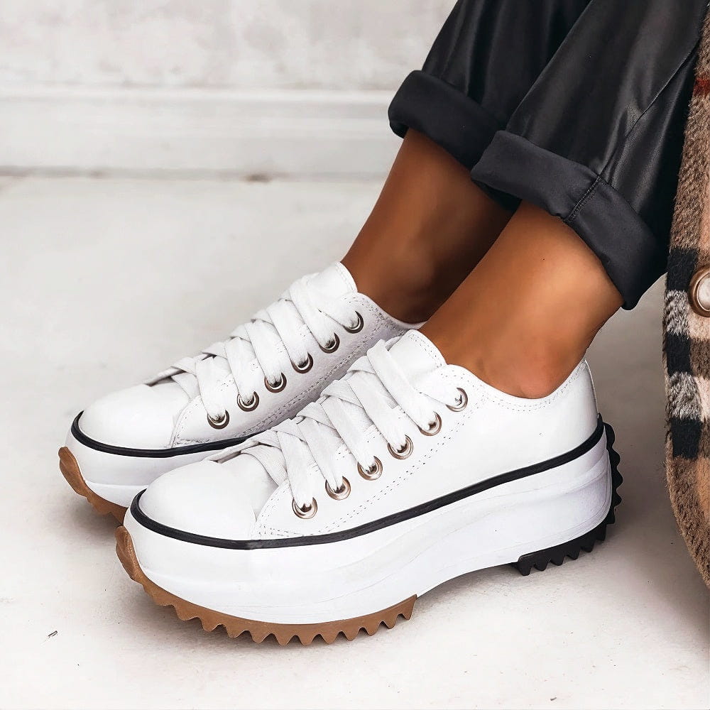Bettina | Zapatillas de Plataforma Dentada