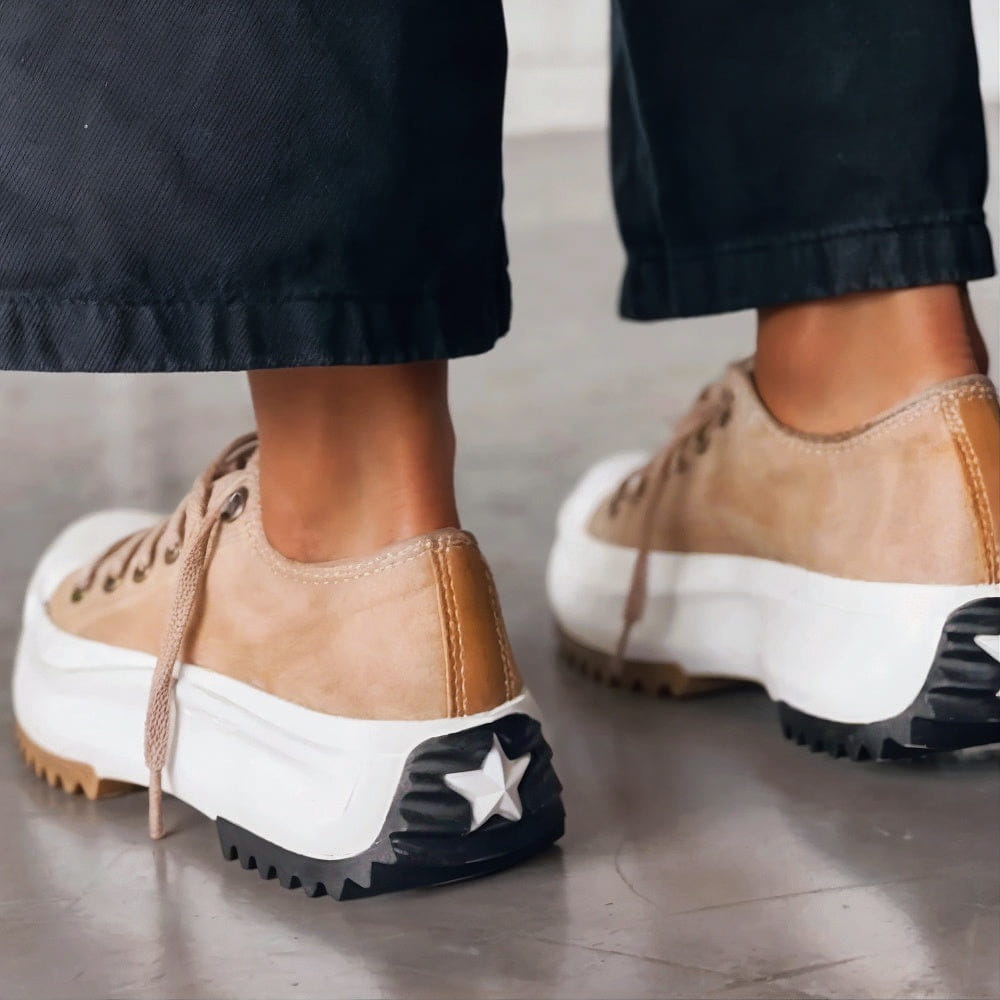 Bettina | Zapatillas de Plataforma Dentada